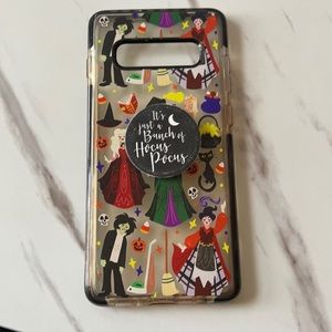 Samsung S10+ Hocus Pocus case with pop.